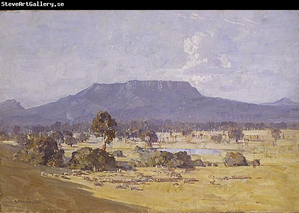 Arthur streeton Land of the Golden Fleece